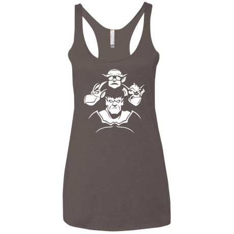 T-Shirts Macchiato / X-Small Gargoyle Rhapsody Women's Triblend Racerback Tank