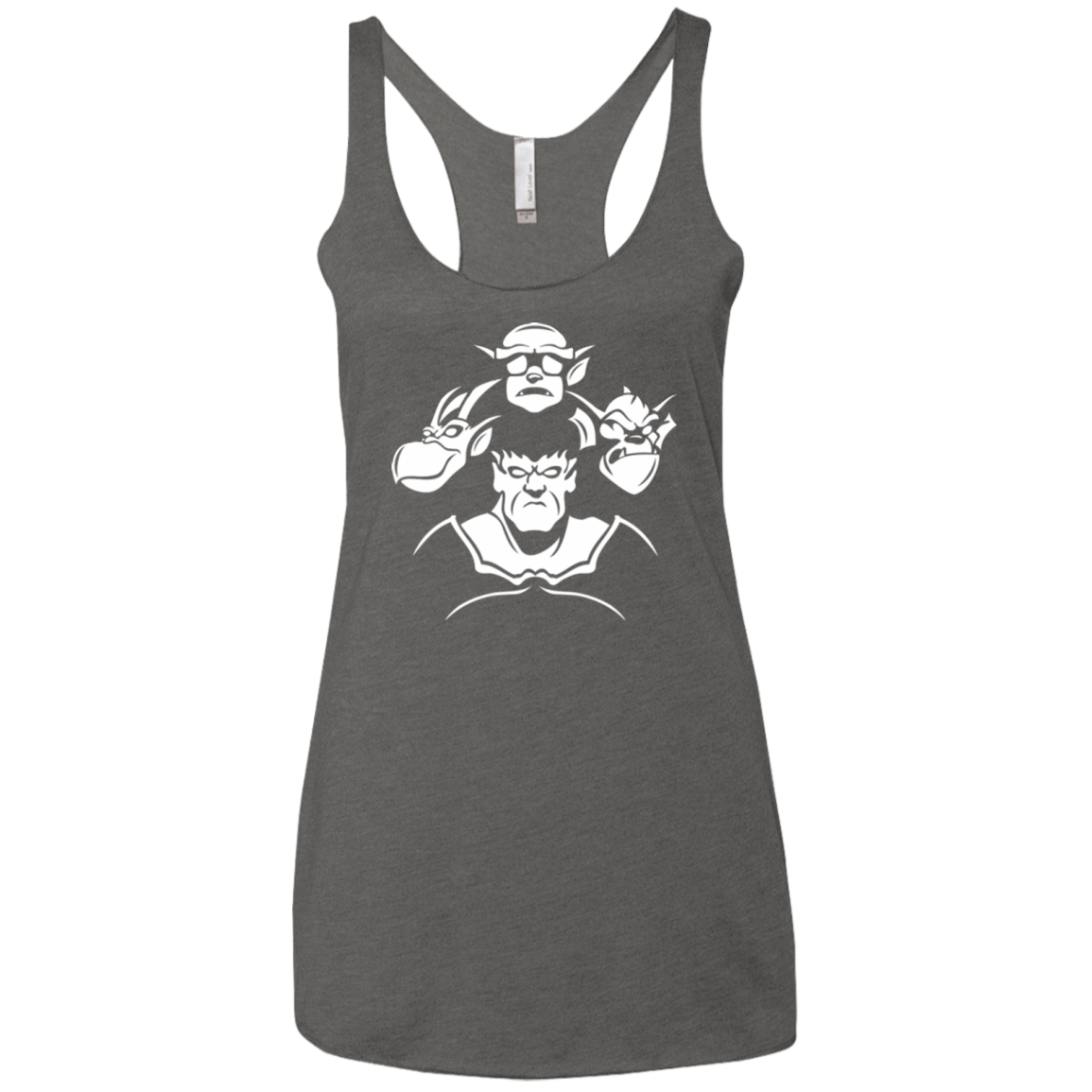 T-Shirts Premium Heather / X-Small Gargoyle Rhapsody Women's Triblend Racerback Tank