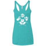 T-Shirts Tahiti Blue / X-Small Gargoyle Rhapsody Women's Triblend Racerback Tank