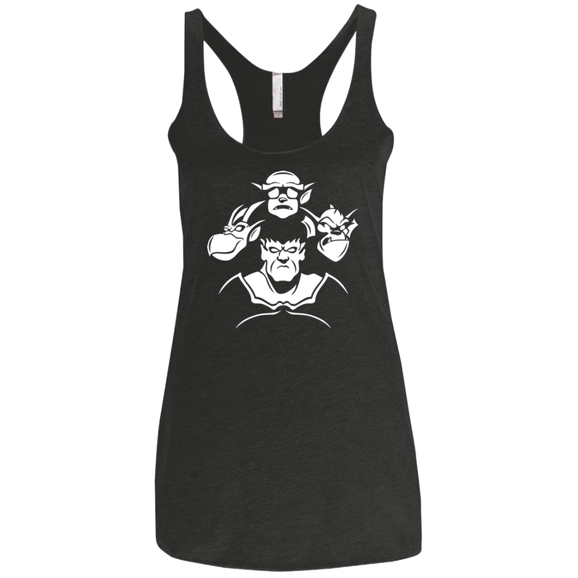 T-Shirts Vintage Black / X-Small Gargoyle Rhapsody Women's Triblend Racerback Tank