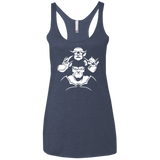 T-Shirts Vintage Navy / X-Small Gargoyle Rhapsody Women's Triblend Racerback Tank
