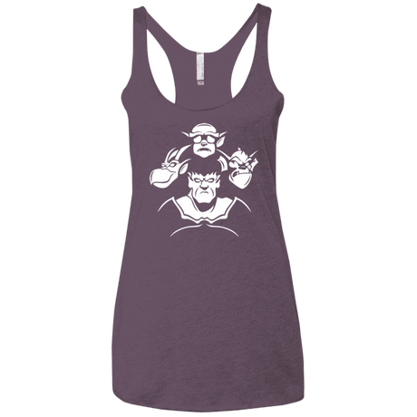T-Shirts Vintage Purple / X-Small Gargoyle Rhapsody Women's Triblend Racerback Tank