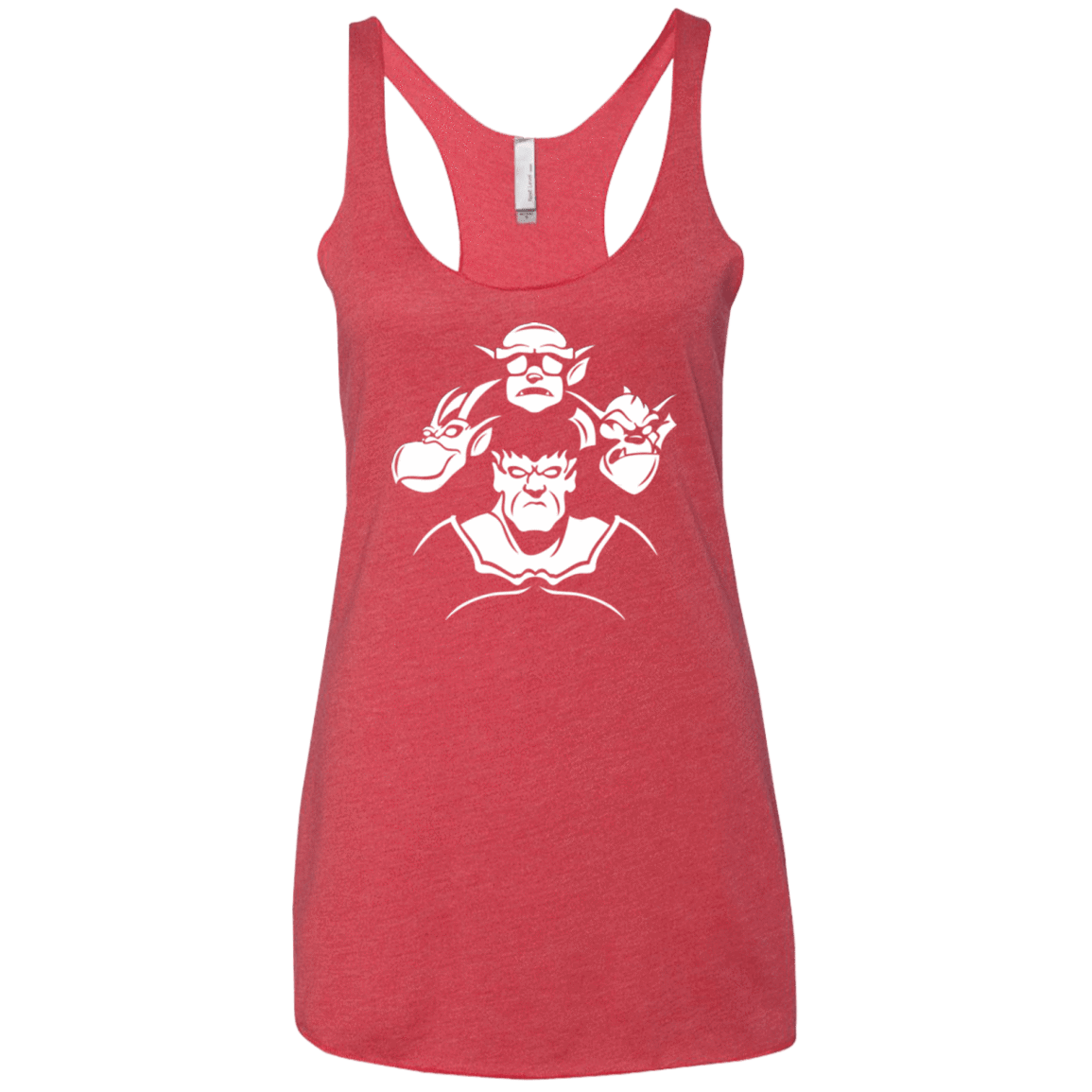 T-Shirts Vintage Red / X-Small Gargoyle Rhapsody Women's Triblend Racerback Tank