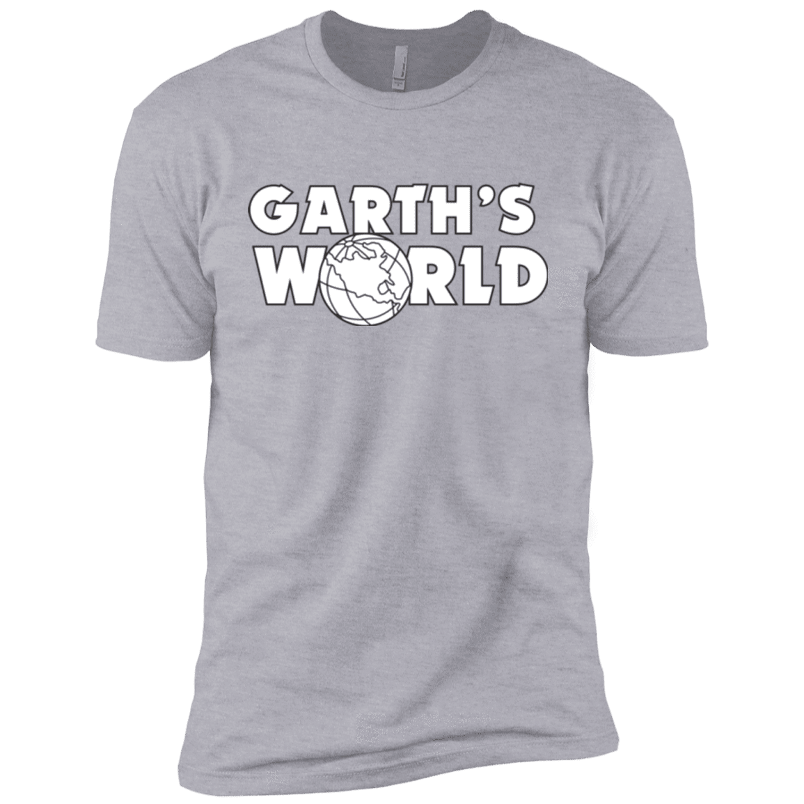 T-Shirts Heather Grey / YXS Garth's World Boys Premium T-Shirt