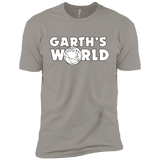 T-Shirts Light Grey / YXS Garth's World Boys Premium T-Shirt