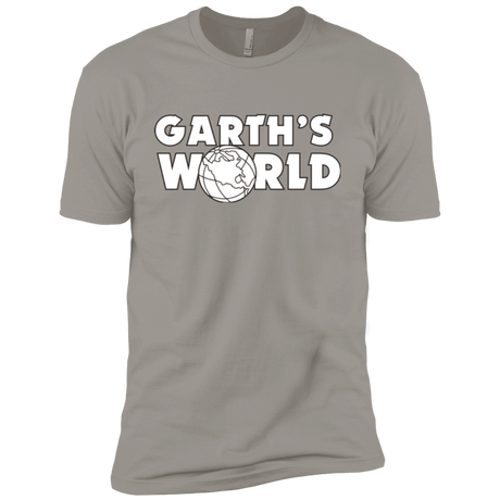 T-Shirts Light Grey / YXS Garth's World Boys Premium T-Shirt