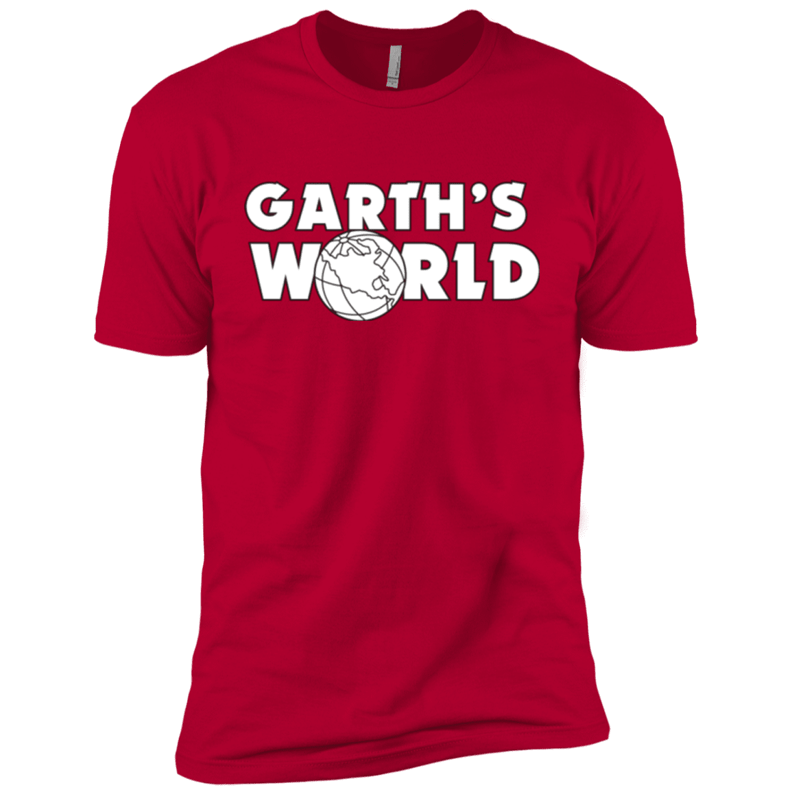 T-Shirts Red / YXS Garth's World Boys Premium T-Shirt