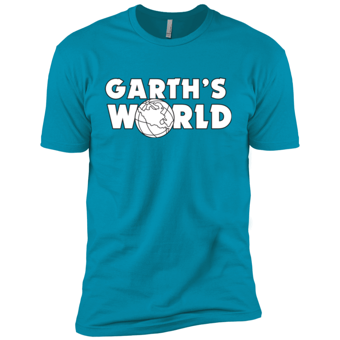 T-Shirts Turquoise / YXS Garth's World Boys Premium T-Shirt