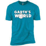 T-Shirts Turquoise / YXS Garth's World Boys Premium T-Shirt