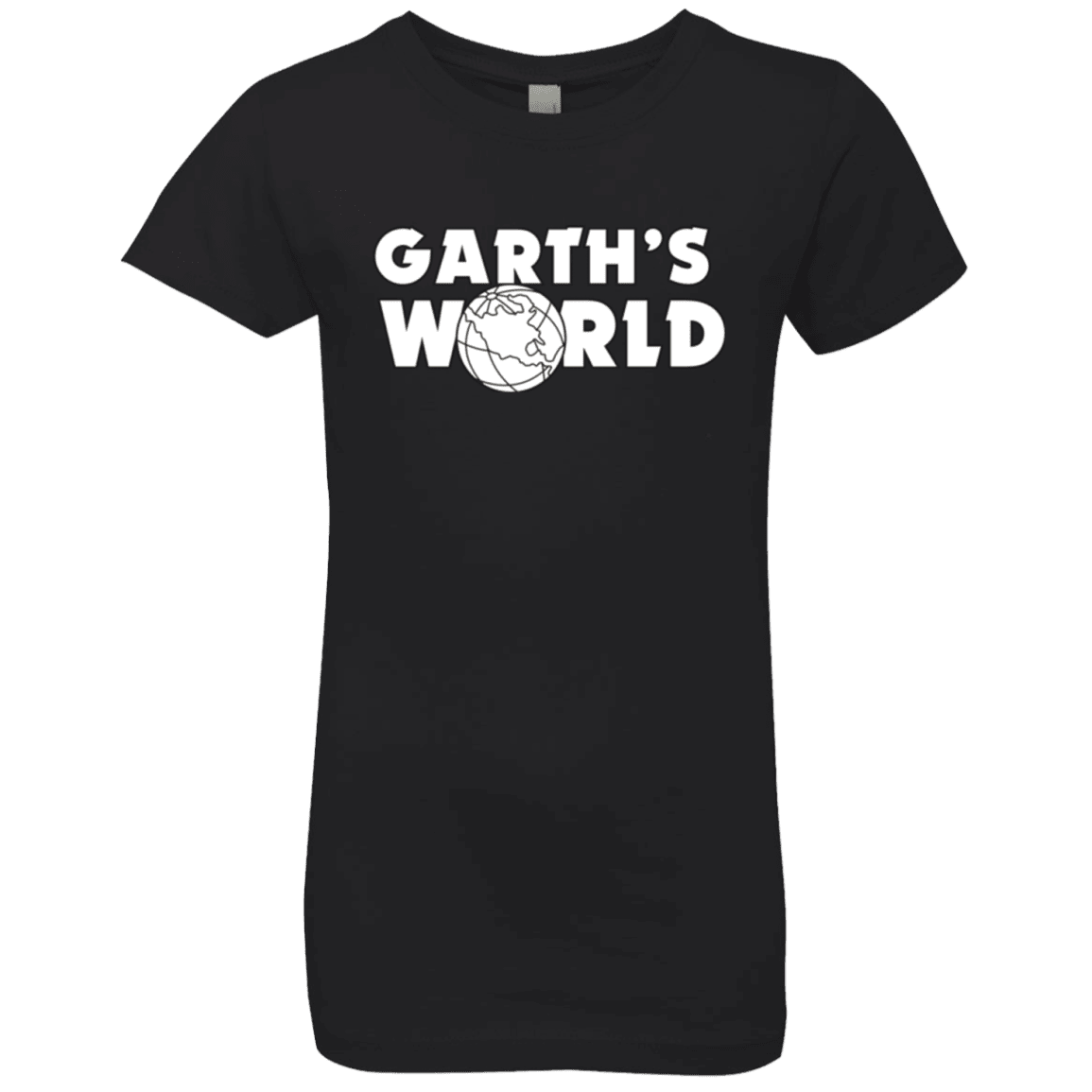 T-Shirts Black / YXS Garth's World Girls Premium T-Shirt