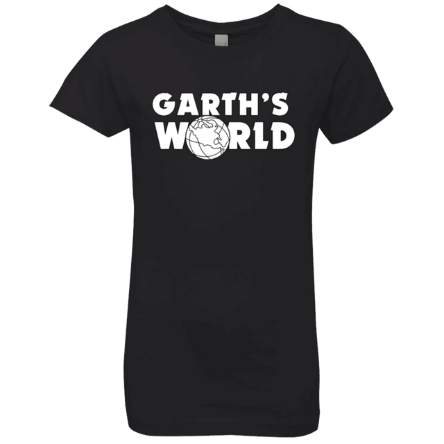 T-Shirts Black / YXS Garth's World Girls Premium T-Shirt