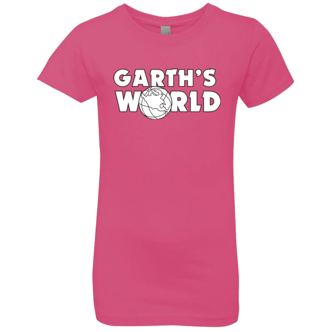 T-Shirts Hot Pink / YXS Garth's World Girls Premium T-Shirt