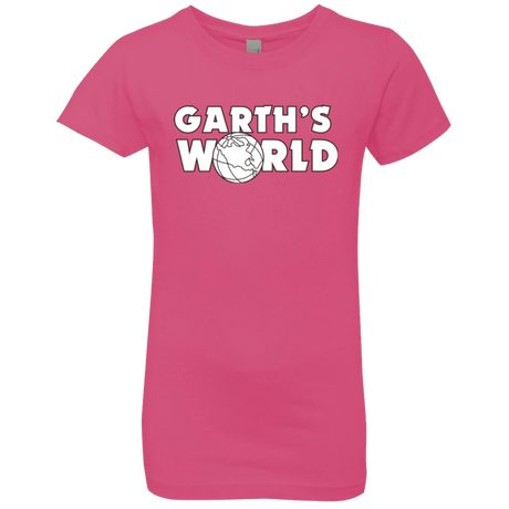 T-Shirts Hot Pink / YXS Garth's World Girls Premium T-Shirt