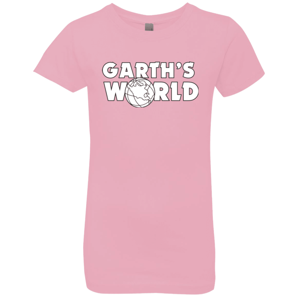 T-Shirts Light Pink / YXS Garth's World Girls Premium T-Shirt