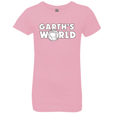 T-Shirts Light Pink / YXS Garth's World Girls Premium T-Shirt