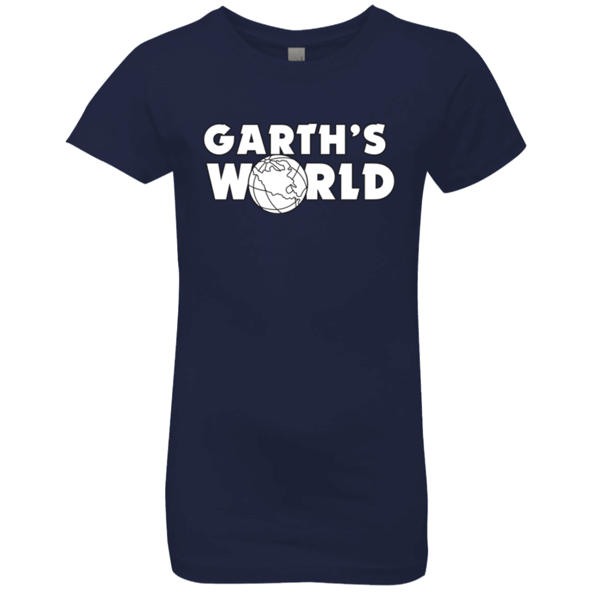 T-Shirts Midnight Navy / YXS Garth's World Girls Premium T-Shirt