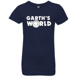 T-Shirts Midnight Navy / YXS Garth's World Girls Premium T-Shirt