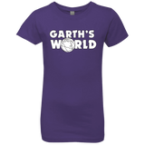 T-Shirts Purple Rush / YXS Garth's World Girls Premium T-Shirt