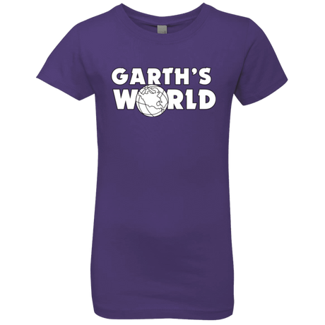 T-Shirts Purple Rush / YXS Garth's World Girls Premium T-Shirt