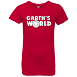 T-Shirts Red / YXS Garth's World Girls Premium T-Shirt