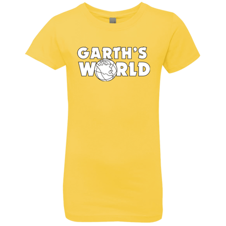 T-Shirts Vibrant Yellow / YXS Garth's World Girls Premium T-Shirt