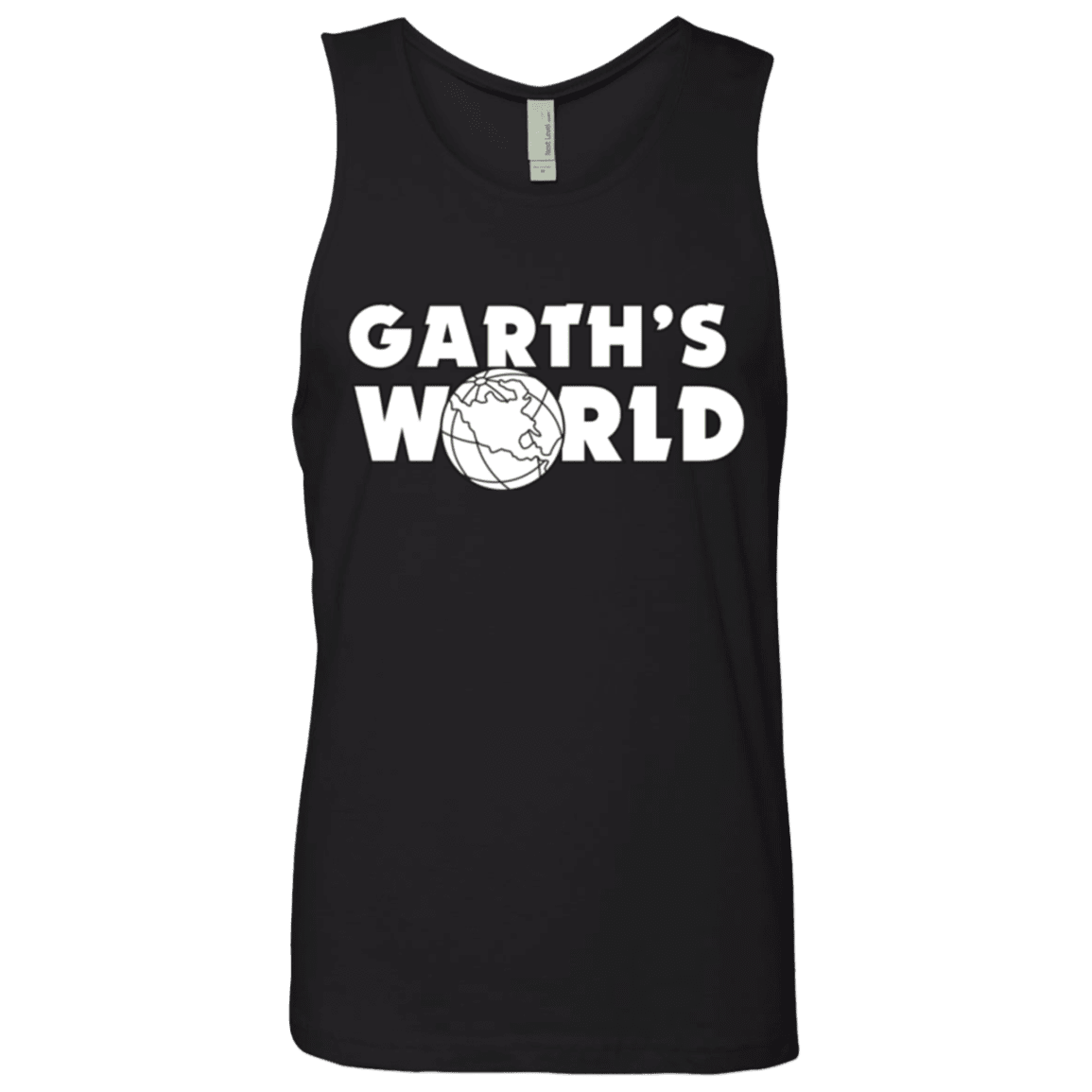 T-Shirts Black / Small Garth's World Men's Premium Tank Top