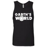 T-Shirts Black / Small Garth's World Men's Premium Tank Top