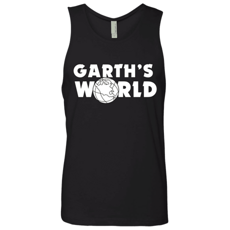 T-Shirts Black / Small Garth's World Men's Premium Tank Top