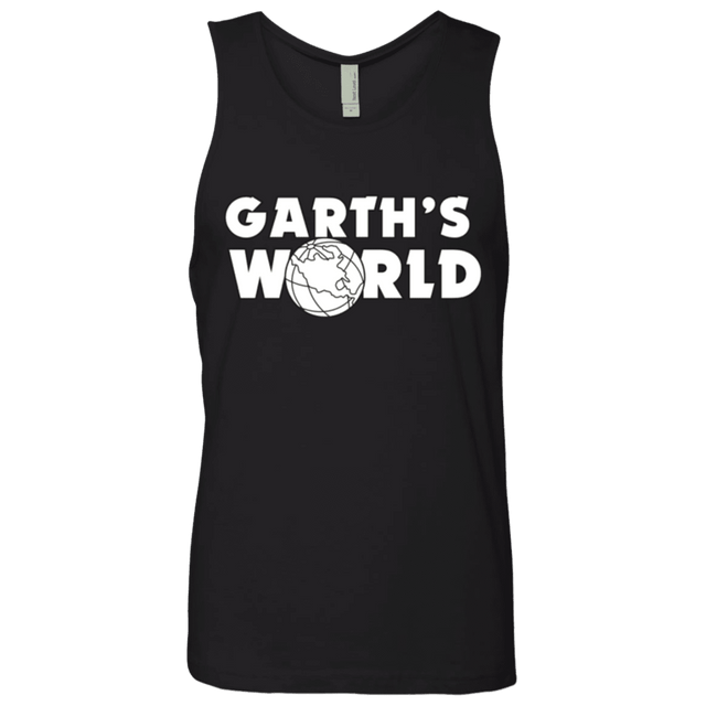 T-Shirts Black / Small Garth's World Men's Premium Tank Top