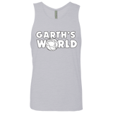 T-Shirts Heather Grey / Small Garth's World Men's Premium Tank Top