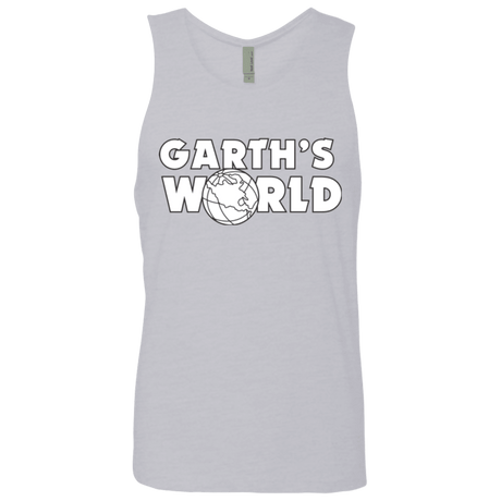 T-Shirts Heather Grey / Small Garth's World Men's Premium Tank Top