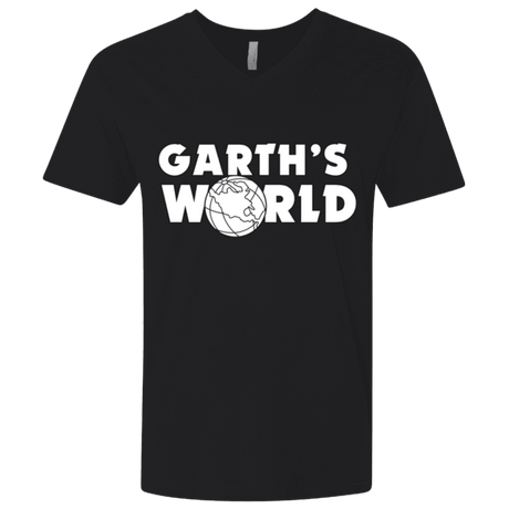 T-Shirts Black / X-Small Garth's World Men's Premium V-Neck