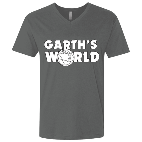 T-Shirts Heavy Metal / X-Small Garth's World Men's Premium V-Neck