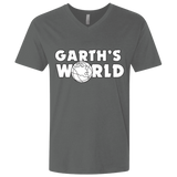 T-Shirts Heavy Metal / X-Small Garth's World Men's Premium V-Neck
