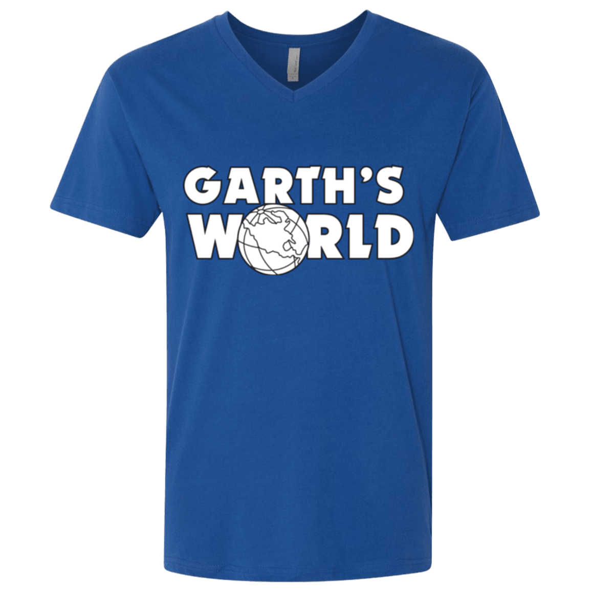 T-Shirts Royal / X-Small Garth's World Men's Premium V-Neck