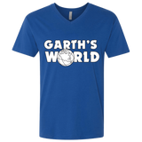 T-Shirts Royal / X-Small Garth's World Men's Premium V-Neck