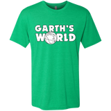 T-Shirts Envy / Small Garth's World Men's Triblend T-Shirt