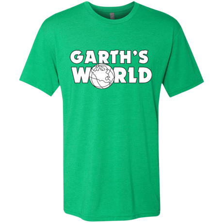 T-Shirts Envy / Small Garth's World Men's Triblend T-Shirt