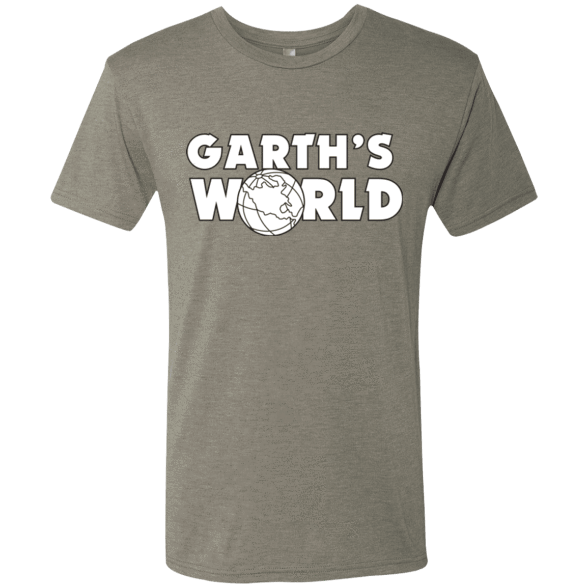 T-Shirts Venetian Grey / Small Garth's World Men's Triblend T-Shirt