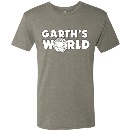 T-Shirts Venetian Grey / Small Garth's World Men's Triblend T-Shirt