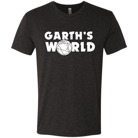 T-Shirts Vintage Black / Small Garth's World Men's Triblend T-Shirt