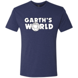 T-Shirts Vintage Navy / Small Garth's World Men's Triblend T-Shirt