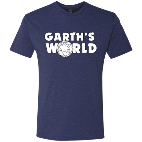 T-Shirts Vintage Navy / Small Garth's World Men's Triblend T-Shirt