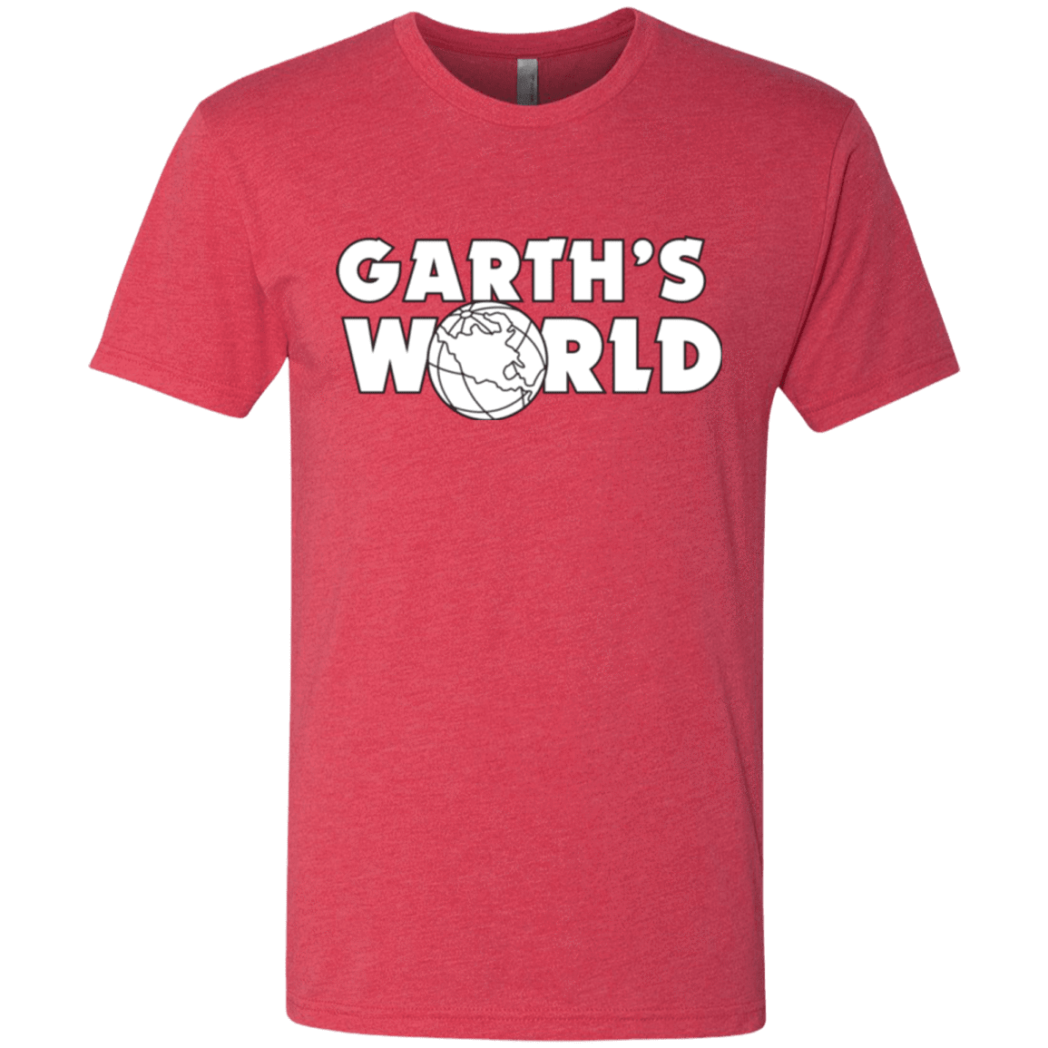 T-Shirts Vintage Red / Small Garth's World Men's Triblend T-Shirt