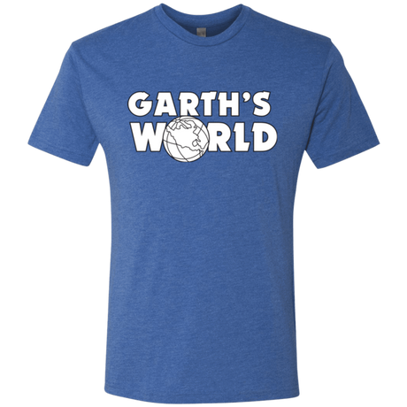 T-Shirts Vintage Royal / Small Garth's World Men's Triblend T-Shirt
