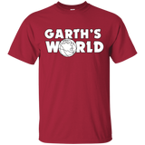 T-Shirts Cardinal / Small Garth's World T-Shirt