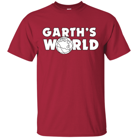 T-Shirts Cardinal / Small Garth's World T-Shirt