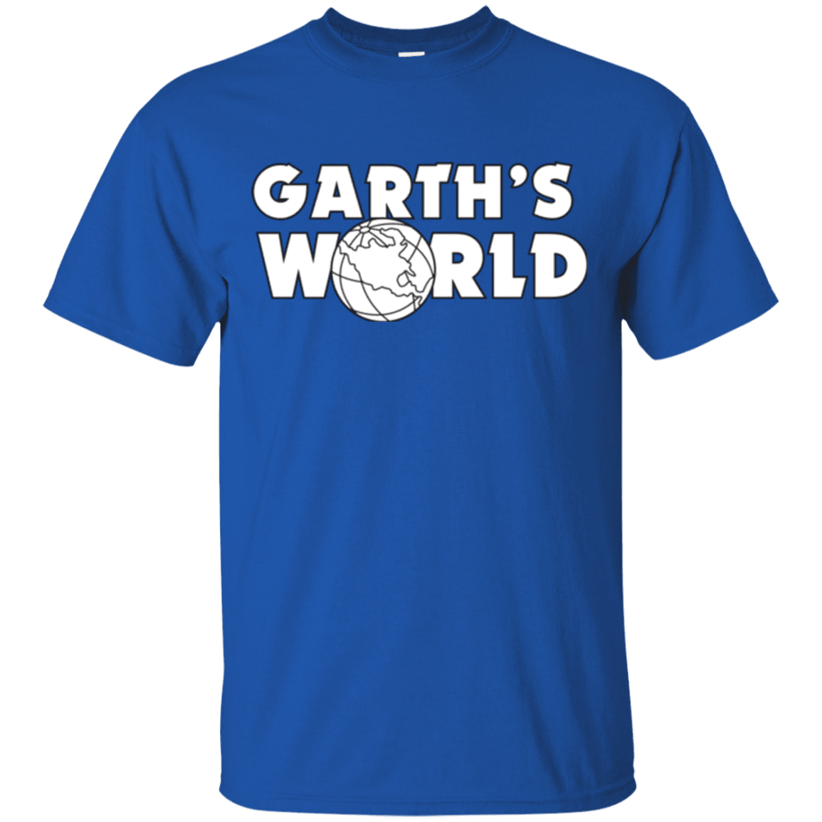 T-Shirts Royal / Small Garth's World T-Shirt