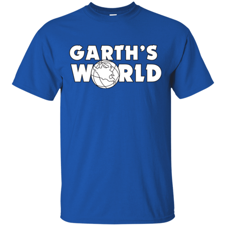 T-Shirts Royal / Small Garth's World T-Shirt
