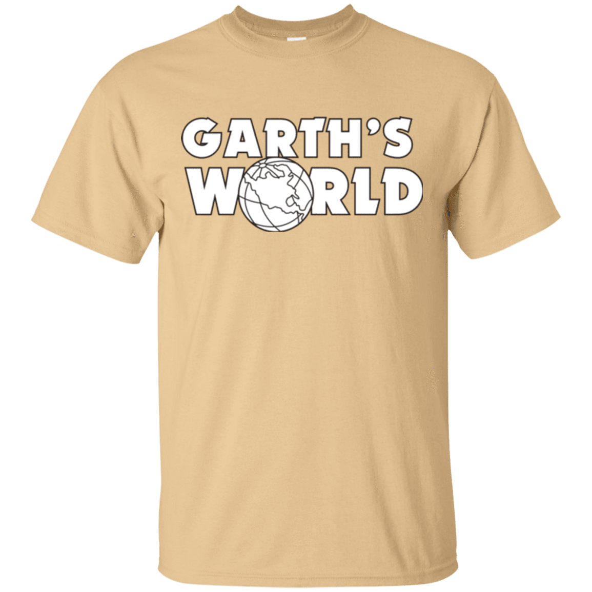 T-Shirts Vegas Gold / Small Garth's World T-Shirt